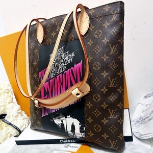 Authentic Louis Vuitton ULTRA RARE Limited Ed. Monogram Carry It Exorcist Bag